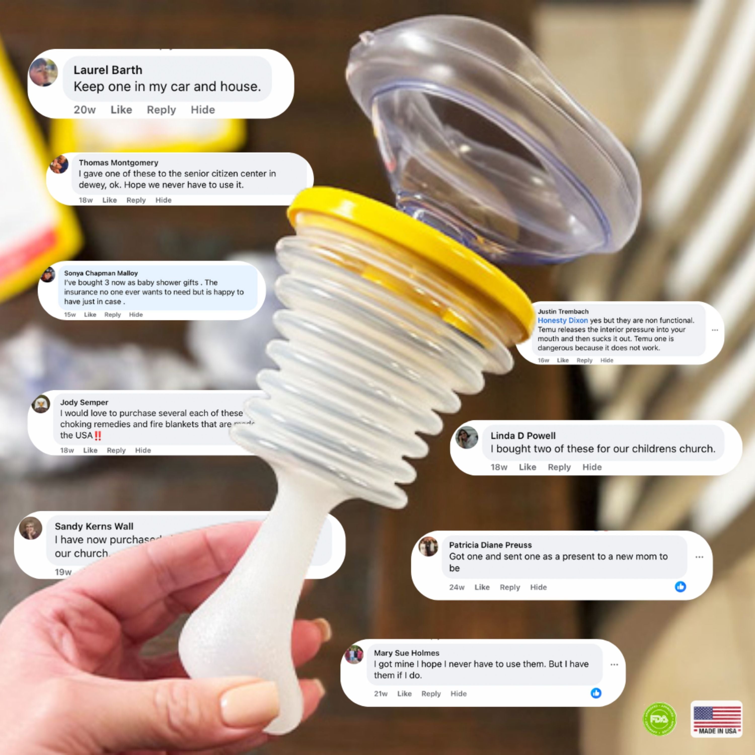 SaveMec Anti-Choking Device