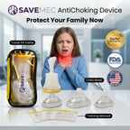 SaveMec Anti Choking Device x2 + First Aid Kit Bundle