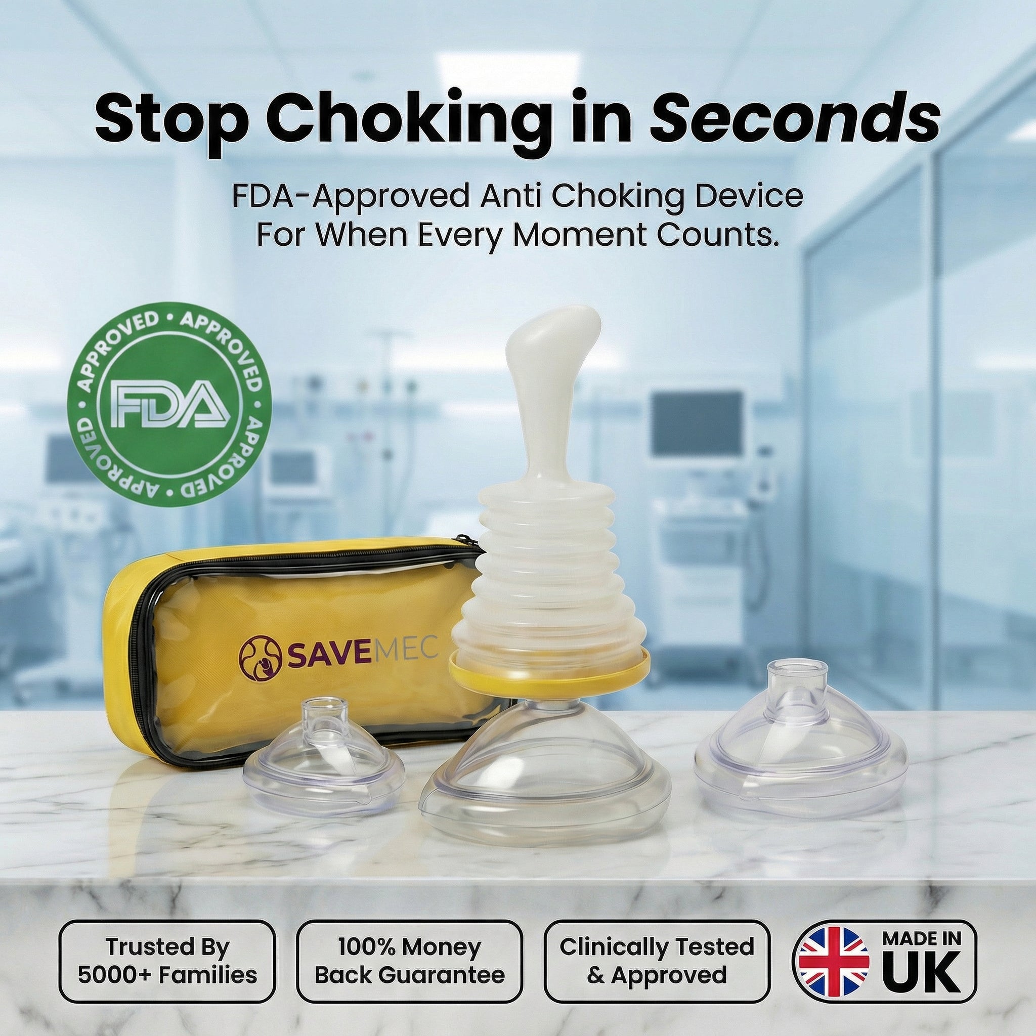 SaveMec Choking Rescue Device